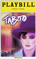 Taboo playbill 1