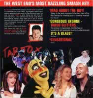 Taboo UK tour flyer 2