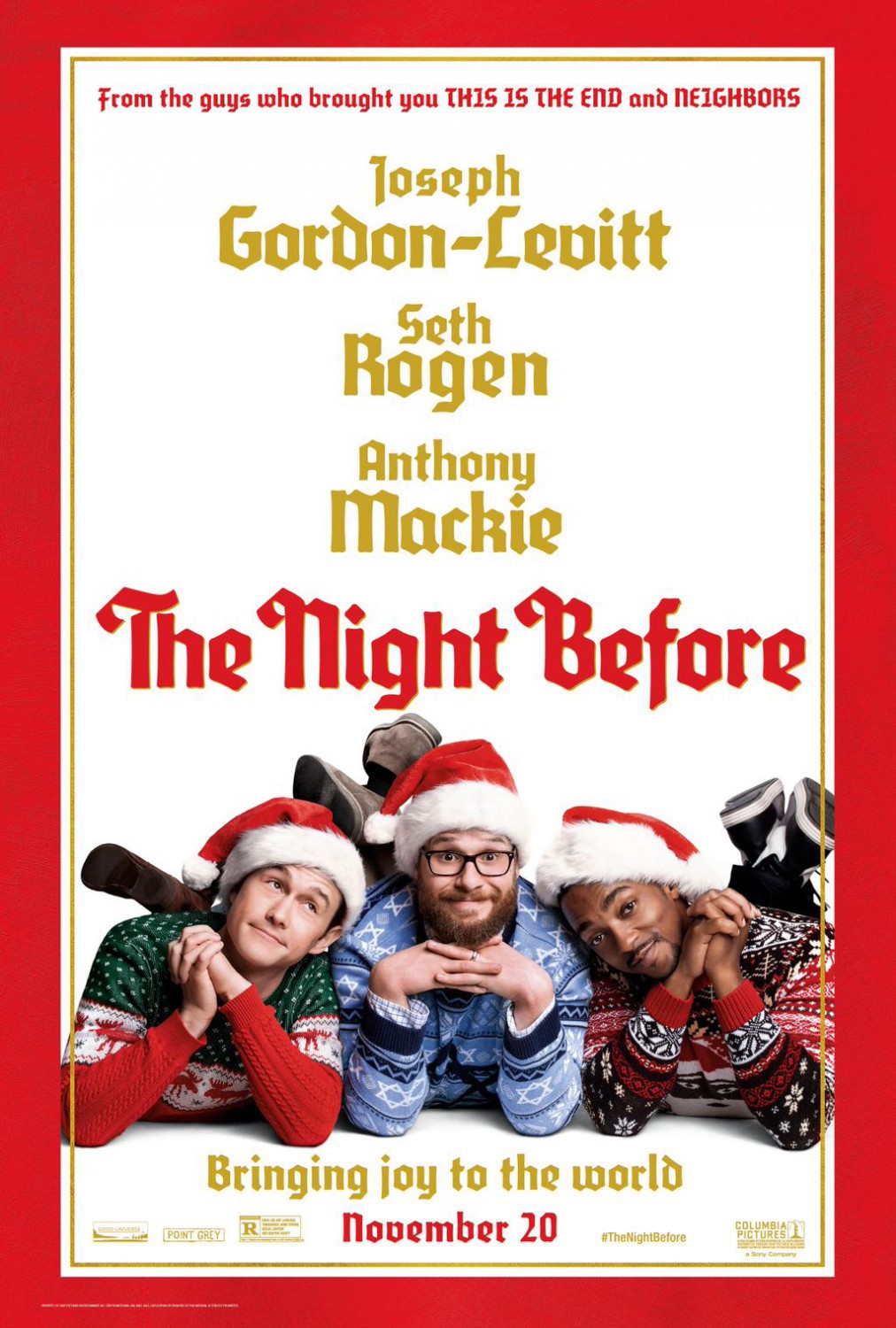 The Night Before movie poster